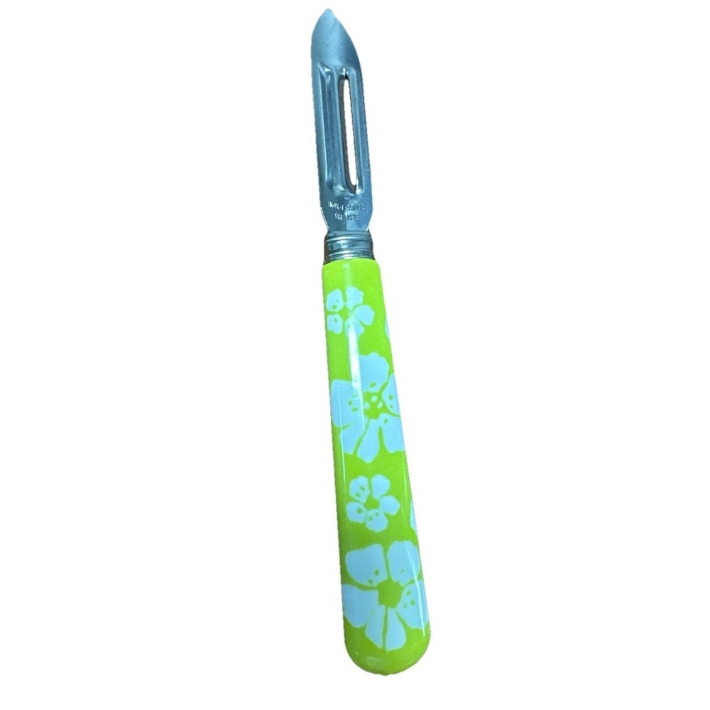 Sabre White Flowers Yellow Peeler
